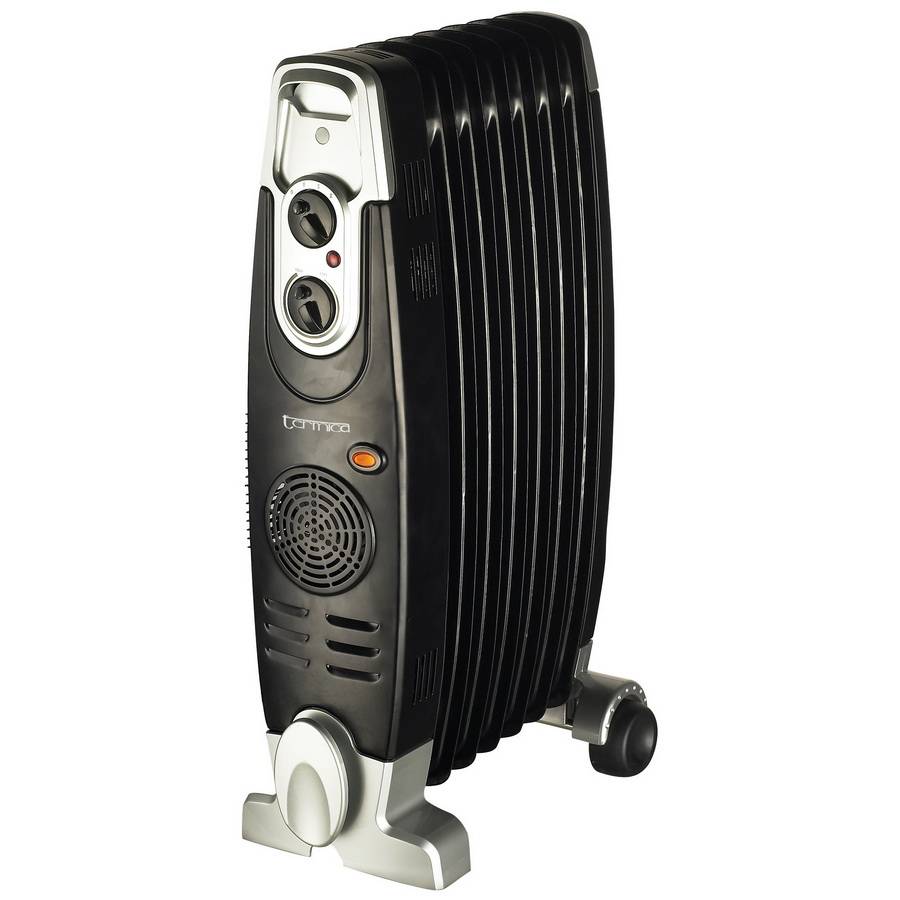 Масляный радиатор с вентилятором для дома